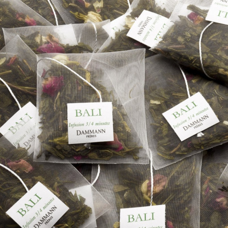 Thé Vert Parfumé Bali - 25 Sachets Cristal