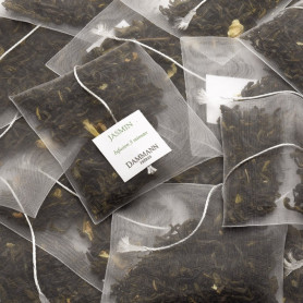 Thé Vert Parfumé Jasmin - 25 Sachets Cristal