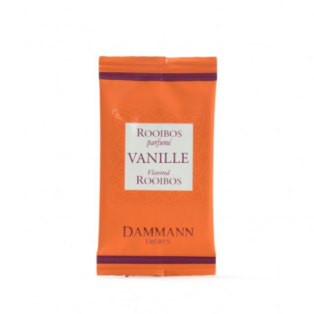 Rooibos vanille, 25 sachets cristal ® dammann - rooibos - cafés