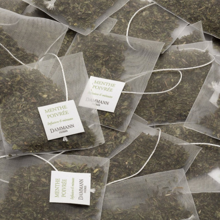 Tisane Menthe Poivrée - 25 Sachets Cristal