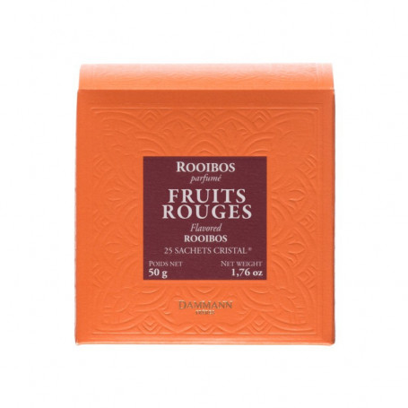 Rooibos Parfumé Fruits Rouges - 25 Sachets Cristal
