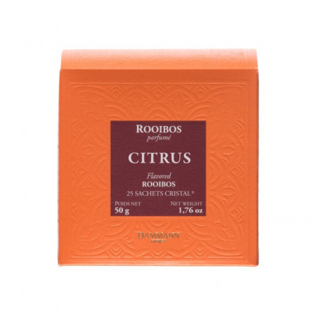 Rooibos Parfumé Citrus - 25 Sachets Cristal