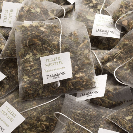 Tisane Tilleul Menthe - 25 Sachets Cristal