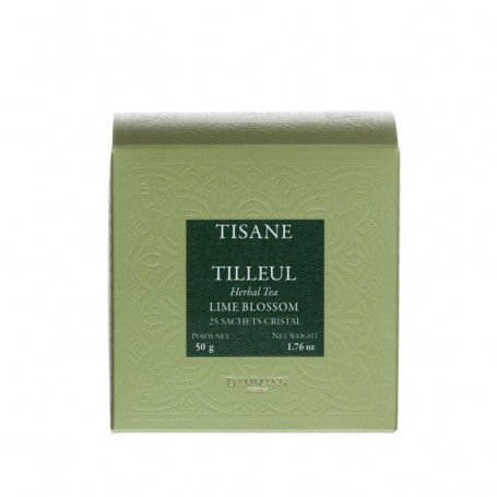 Tisane Tilleul - 25 Sachets Cristal