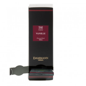 Thé Noir Parfumé Vanille - 24 Sachets Cristal Suremballés