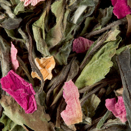 thé pêchers en fleurs