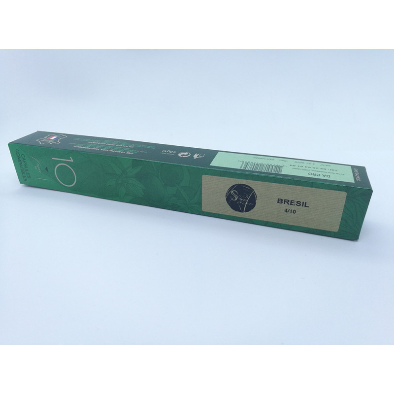 Brésil x10 - Capsules compatibles
