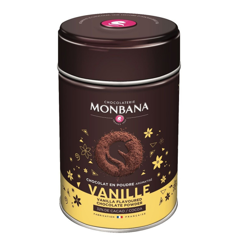 Chocolat en Poudre aromatisé "Vanille" Monbana