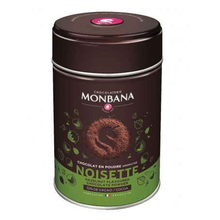 Chocolat en Poudre aromatisé "Noisette" Monbana