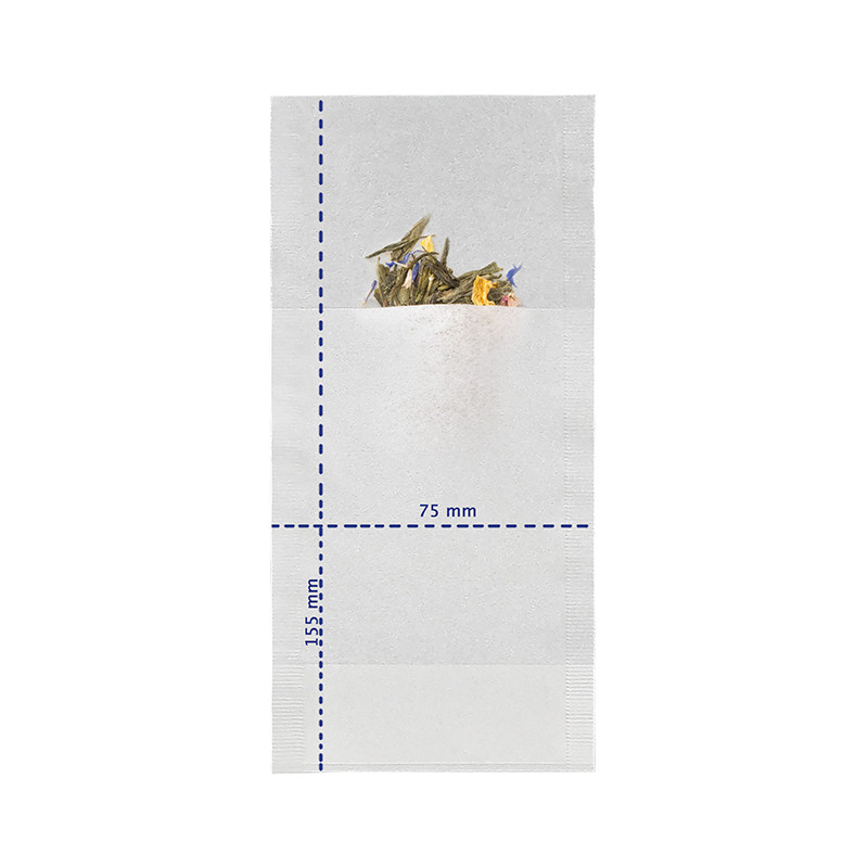 Filtres à Thé Finum - Lot De 100, Taille XS (100 X 130 Mm) - 3