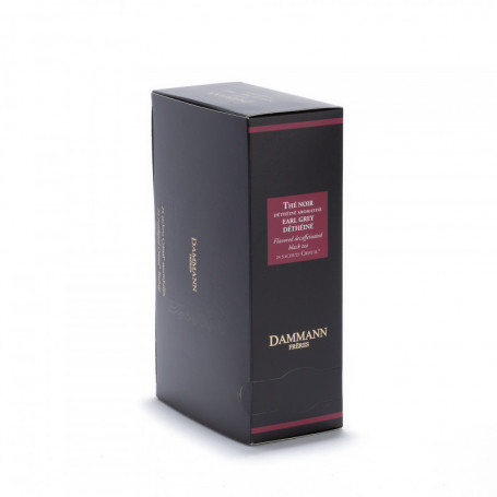 Thé Noir Parfumé Earl Grey Déthéiné - 24 Sachets Cristal Suremballés