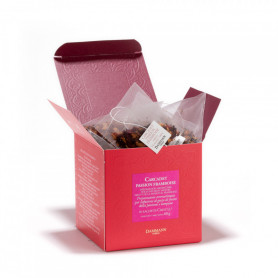 Carcadet Passion Framboise - 20 Sachets Cristal