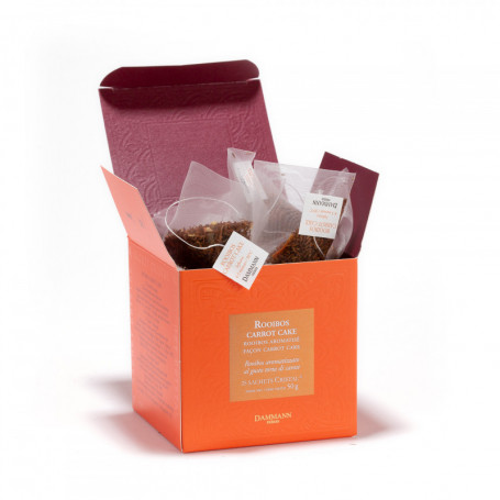 Rooibos Parfumé Carrot Cake - 25 Sachets Cristal