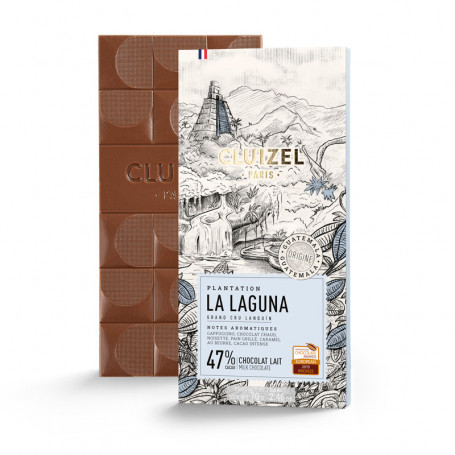 Tablette Plantation " La Laguna " Lait 47% - Michel Cluizel
