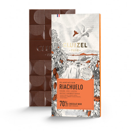 Tablette Plantation " Riachuelo " Noir 70% - Michel Cluizel