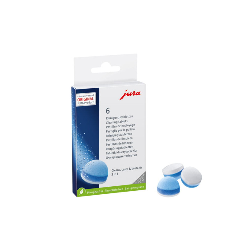 6 Pastilles de Nettoyage - Jura