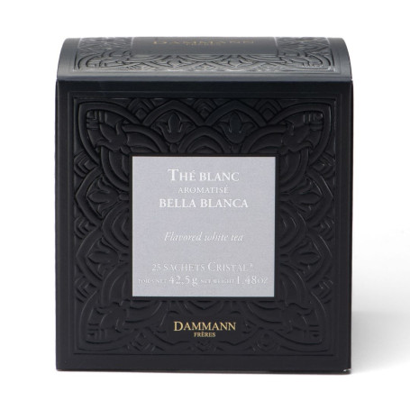 Thé Blanc Parfumé Bella Blanca - 25 Sachets Cristal