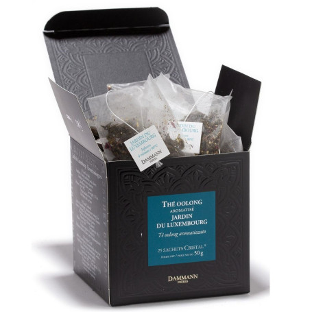 Thé Oolong Parfumé Jardin du Luxembourg - 25 Sachets Cristal