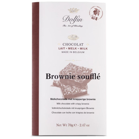 Tablette Lait - Brownie Soufflé - Dolfin