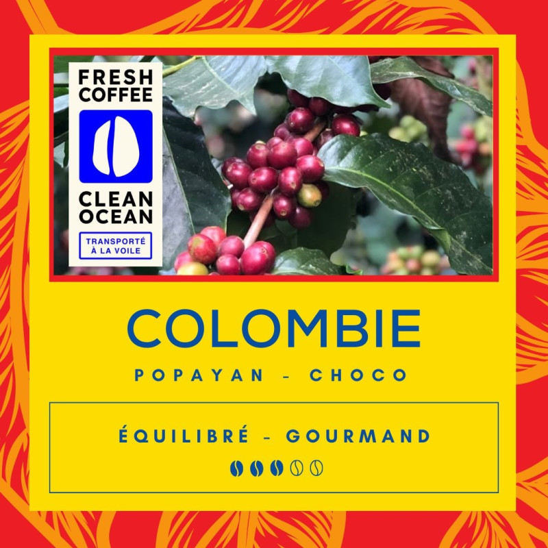 Café Colombie - Popayan - Choco Café Colombie - Popayan - Choco