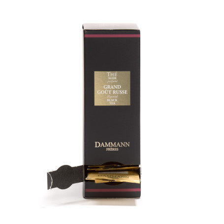 Thé Noir Grand Goût Russe - 24 Sachets Cristal Suremballés