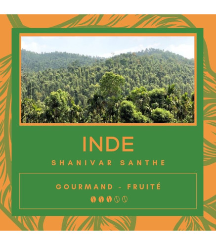 Café Inde - Shanivar Santhe - Secret des Arômes