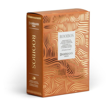 Coffret " Rooibos " - 20 Sachets Cristal Dammann Frères