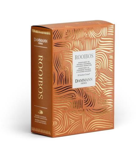 Coffret " Rooibos " - 20 Sachets Cristal Dammann Frères