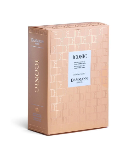Coffret " Iconic " - 20 Sachets Cristal Dammann Frères