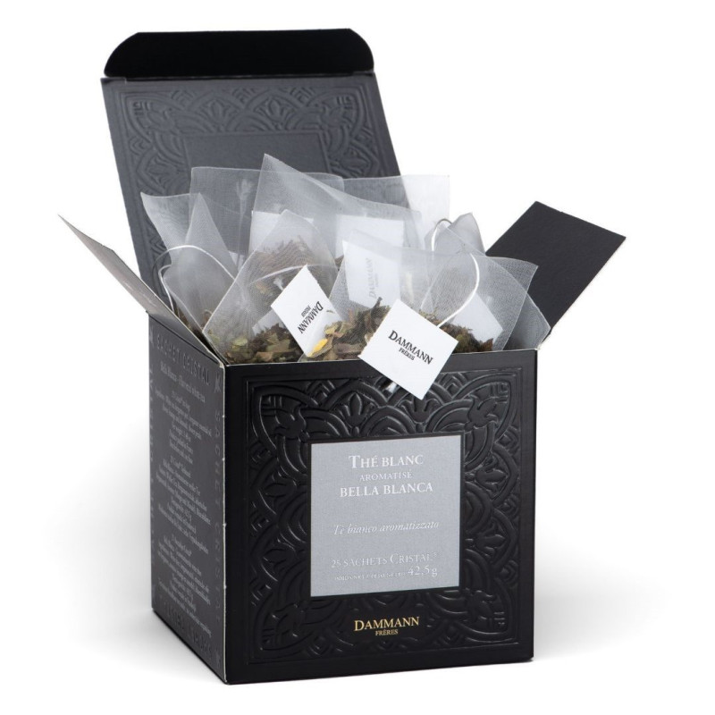 Thé Blanc Bella Blanca - 25 Sachets Cristal Thé Blanc Bella Blanca - 25 Sachets Cristal