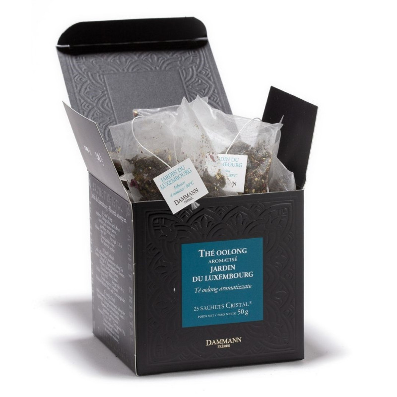 Thé Oolong Jardin du Luxembourg - 25 Sachets Cristal Thé Oolong Jardin du Luxembourg - 25 Sachets Cristal