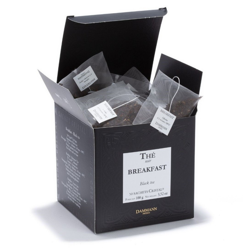 Thé Noir Nature Breakfast - 50 Sachets Cristal