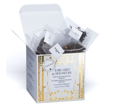 Earl Grey des Seigneurs Dammann – 25 sachets Cristal®