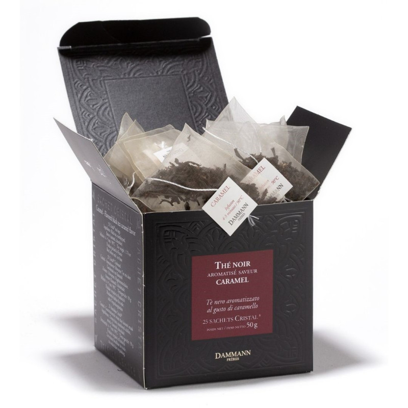 Thé Noir Caramel - 25 Sachets Cristal Thé Noir Caramel - 25 Sachets Cristal