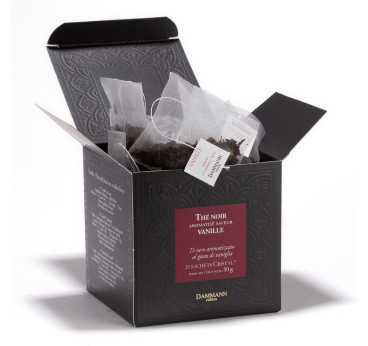 Vanille Dammann Frères – Thé noir, 25 sachets Cristal®