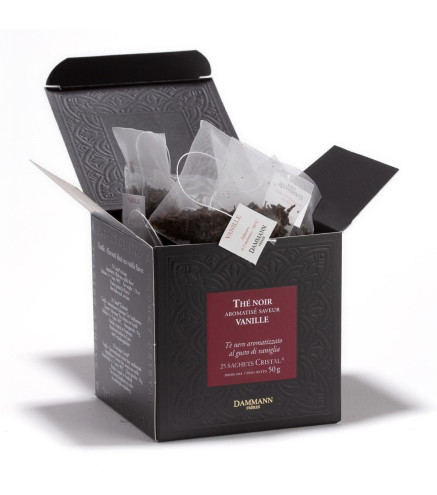 Vanille Dammann Frères – Thé noir, 25 sachets Cristal®