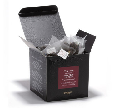 Earl Grey Yin Zhen – Thé noir Dammann Frères, 50 sachets Cristal®