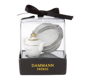 Boule à thé tamis « Théière » – Dammann Frères