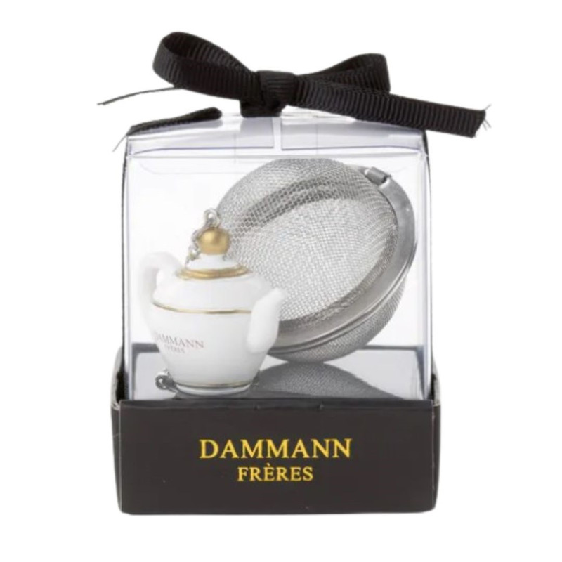 Boule à thé tamis « Théière » – Dammann Frères Boule à thé tamis « Théière » – Dammann Frères