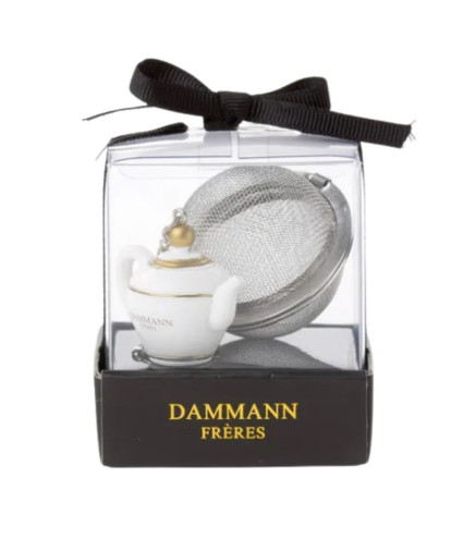 Boule à thé tamis « Théière » – Dammann Frères