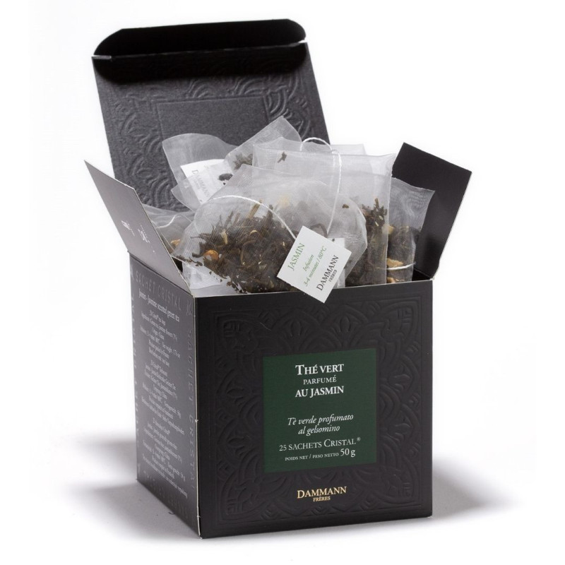 Thé Vert Jasmin - 25 Sachets Cristal