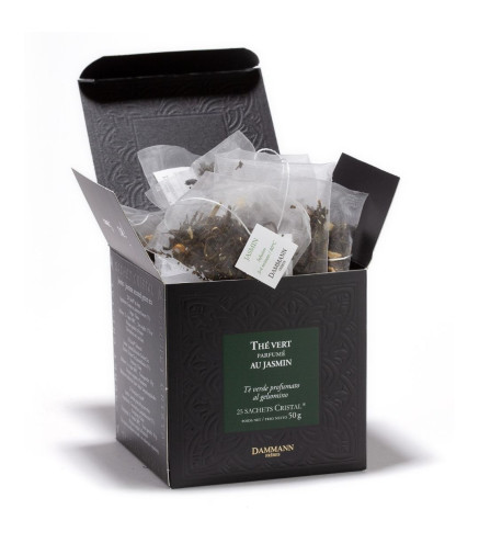 Thé vert au Jasmin Dammann Frères – 25 sachets Cristal®