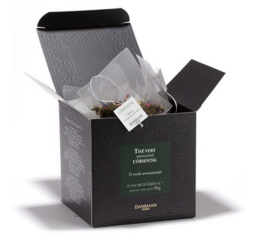 L’Ôriental – Thé vert Dammann Frères, 25 sachets Cristal®
