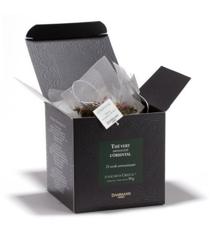 L’Ôriental – Thé vert Dammann Frères, 25 sachets Cristal®