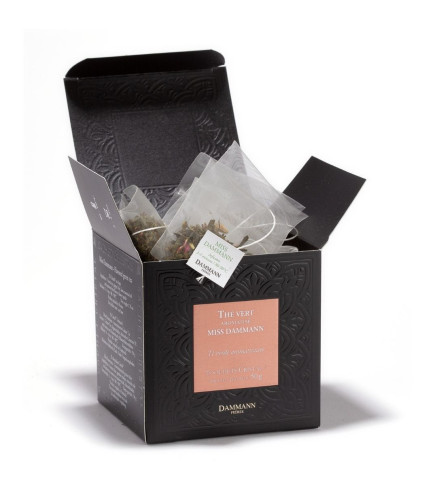Miss Dammann – Thé vert, 25 sachets Cristal® | Dammann Frères