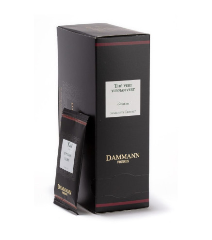 Yunnan Vert – Thé de Chine Dammann Frères, 24 sachets Cristal® enveloppés