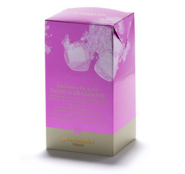 Infusion Glacée - Passion Framboise - 6 Sachets Dammann Frères