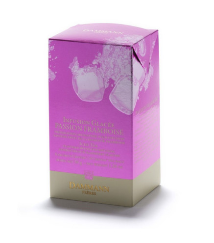 Infusion Glacée - Passion Framboise - 6 Sachets Dammann Frères