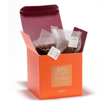 Rooibos Carrot Cake - 25 Sachets Cristal - Dammann Frères