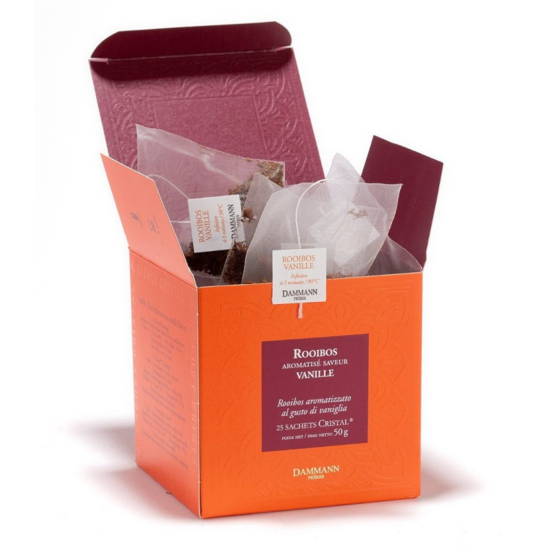 Rooibos Vanille - 25 Sachets Cristal Rooibos Vanille - 25 Sachets Cristal